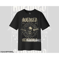 Avanged Sevenfold AX7 Combed 24s Band T-shirt