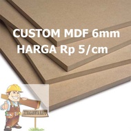 Custom Mdf board, 6mm thick