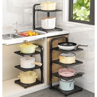 Adjustable Pot Rack Pot Organiser Under Sink Kitchen Sink Organiser Kitchen Rack Steel Kitchen Pot H