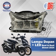 HEADLIGHTS BEAT 24 / STREET 24 + LED WIN BRAND