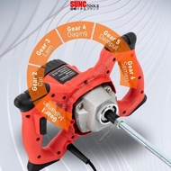 MESIN Electric Mixer Electric Paint and Cement Mixer Machine Sunc Tools