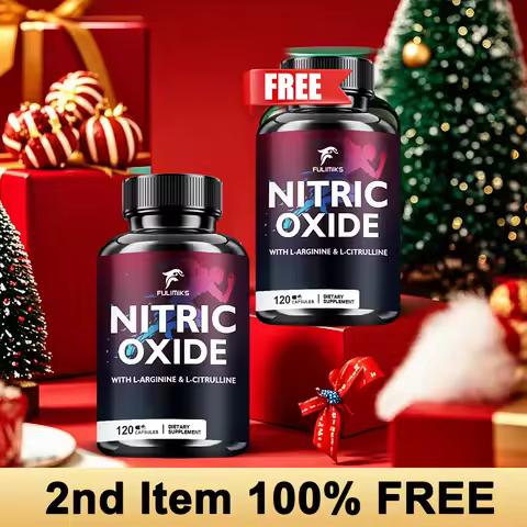 Nitric Oxide Tablets Capsules - Enriched with L-arginine and L-citrulline Complex, To Promote Nutrie
