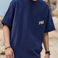 【From Perak】ProMan baju lelaki men Men's Short-Sleeved Top Street Fashion Classic Version Korea Styl