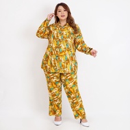 ATASAN WANITA JUMBO - BAJU PESTA JUMBO - SET DAILY SETELAN CORAK BIG