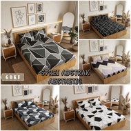 KATUN AESTHETIC ABSTRACT MOSAIC COTTON BEDSHEET READY ALL SIZES 90X200-200X200