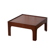 Japanese Floor Table Hardwood Coffee Table Nordic Retro Low Table Space-Saving Design for Living Roo