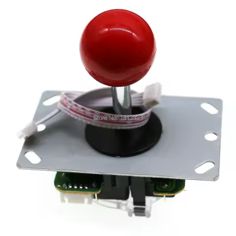 Copy Sanwa 8YT Replacement 5 Pin Joystick Game Stick, Arcade, 8 Way, PC, PS3, Raspberry Pi, Handle C
