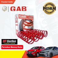 Perodua Bezza Axia 1.0/1.3 (2016-2022) - Gab SP Series Lowered Sport Spring