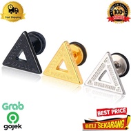 Men's stud earrings Korean stud earrings kpop titanium anti-rust men's earring/ men's earring/ women