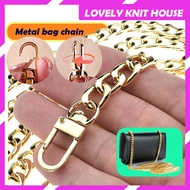 Metal Bag Chain Metal Gold Silver Color Bag Chain DIY Tali Beg