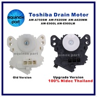 Toshiba AW-A750SM AW-F820SM AW-A820MM Washing Machine Drain Motor(ORIGINAL FACTORY NIDEC)THAILAND