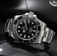全新 ROLEX 勞力士 潛航者型 SUBMARINER 41mm 無日曆 黑水鬼 盲Sub 124060-0001