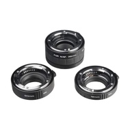 Kenko Auto Extension Tube Set DG 12mm, 20mm, and 36mm Tubes for Nikon AF Digital and Film Cameras - 