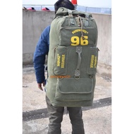 Prince Baoqi Outdoor Hiking Bag Canvas 1115L80L Large Capacity Backpack Travel Backpack Backpack Lug
