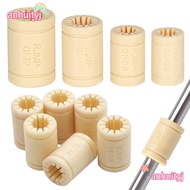 AHTY 1PC Linear Bearing, RJMP-01 RJ4JP-01 RJMP-01-10 Plastic Bearing Shaft, Solid Dustproof DIY Bush