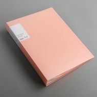 Bìa nhựa  File lá Clear Book A4 5 màu Molandi đủ loại 20/40/60/100 lá SHOPER