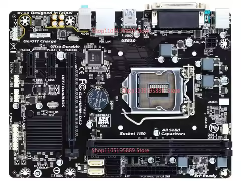 For Gigabyte H81M-DS2 H81M-S1 H81M-D2 1150 Small Main Board