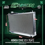 หม้อน้ำอลูมิเนียม Billion 2 ช่องใหญ่ Honda Civic ES 1.7 (AT)