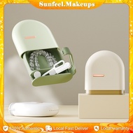 Invisible Braces Box Portable Cleaning Case Compact Storage Container For Orthodontic Braces