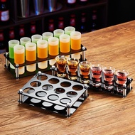 [Bestseller] Pemegang Cawan Rainbow Bullet KTV Bar Shot Glass Cocktail B52 Wilder Cup Set 3.8