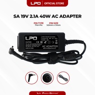 LPO  Laptop Charger Adapter  19V 2.1A Thin Pin 3.0mm x 1.1mm for Samsung