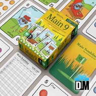 Main 9 Nine inspired family card toy by Play 9 Nine instructions Indo english