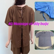 Massage clothes, acupressure clothes, patient clothes using TIE