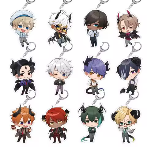 Guo Xiao Luo Anime Peripheral Store Obey Me!Solomon Simeon Luke Barbatos Diavolo Mammon Lucifer Acry