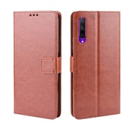 Huawei Y9s เคสหนัง PU ทรงกระเป๋าสตางค์แบบพับได้เคสแข็งสำหรับโทรศัพท์ Huawei Y9As กันกระแทกฝาหลัง