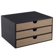 File Cabinet 3 Gift File Box High-End Office Culture Desktop File Tray Supplies Layer New Style a4 D