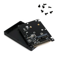 ✪【New】44PIN MSATA ถึง2.5 "IDE ฮาร์ดดิสก์ SSD MSATA To PATA อะแดปเตอร์การ์ดแปลงสัญญาณกับกรณี