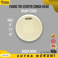 Kulit Drum Evans Tri-Center Conga Head – Kualiti Tinggi