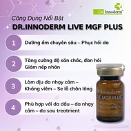 DR INNODERM ROOT CELLS - RECOVERY MOISTURE AND NOURISHING THE SKIN LIVE MGF PLUS 1 BOX OF 10 VIALSx5