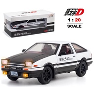Initial D Toyota AE86 Trueno Alloy Diecast Model Sprinter Drift Car Toy