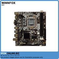 Winnfox Intel H81 LGA 1150 DDR3 VGA HDMI Micro ATX Motherboard