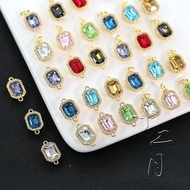 Pendant Double Circle 9 * 13MM DIY Accessories