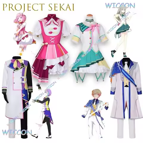 MoeMi Project Sekai 3rd Cosplay Tenma Tsukasa Costume Kamishiro Rui Otori Emu Cosplay Fancy Kusanagi