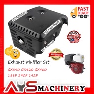 Honda Engine GX390 GX420 GX460 188F 190F 192F 13HP 15HP 18HP Exhaust Muffler/Gx390 Exhaust Muffler