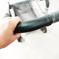 Stroller Push Bar Leather Cover For Cybex Melio Beezy Talos S Pushchair Mom Handrail Pu Protective C
