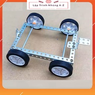 [Embedded Programming A-Z][G142] Car Frame, 4-Wheel Frame 8.8x6.5cm