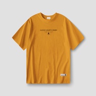 Lucky Light Candy - 3 Row Basic (Gold / T-Shirt) Baju T Shirt Lelaki T Shirt Lelaki Baju Lelaki