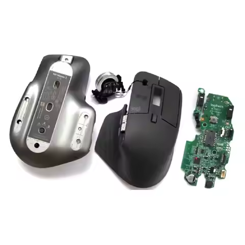 Replacement Parts for MX Master 3/3s Wireless Mouse Scroll Wheel Mainboard Side Scroll Wheel Storage
