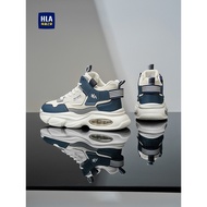 Hailan's Home Men's Shoes Sports Shoes Spring Summer Lining Cotton Shoes Heightening Thick-Soled Dad