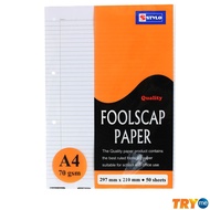 Stylo FoolScap Paper A4 70gm 50s