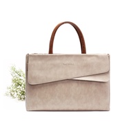 MINGKE Laptop Bag 12 13 14 15.6 inch Tote Bag Sling Bag for Women Leather Material Business Universal Original Import