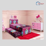 BED SET 2in1/SPRING BED KASUR SORONG ANAK 2in1 - LOUIS FAMILY -