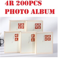 4R Photo Album 200pcs 200张6寸相册宝宝照片收纳册 4R Album 4R Gambar 200pcs 4R Baby Album Souvenir Album 4R Pock