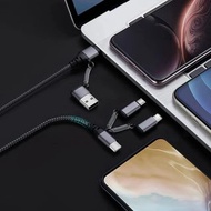 6合1 PD 60W Type C轉Type C快充USB數據線 qpokckp 6 in 1 PD 60W Type C to Type C Fast Charging USB Data Cable