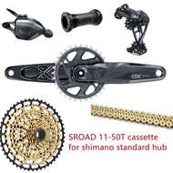 *Smartbike*  SRAM GX EAGLE 1x12s Groupset 12 Speed Kit DUB Crankset Trigger Shifter Rear Derailleur SUMC 126L Chain SPEDAO 11-50T Cassette