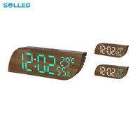 Digital Alarm Clock USB Power Supply/Battery Operated LED Digital Clock Temperature Humidity Detect Clock For Bedside Desk